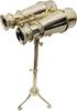 Brass Telescope With Wooden Tripod Stand Maritime Nautical Vintage Desk Décor