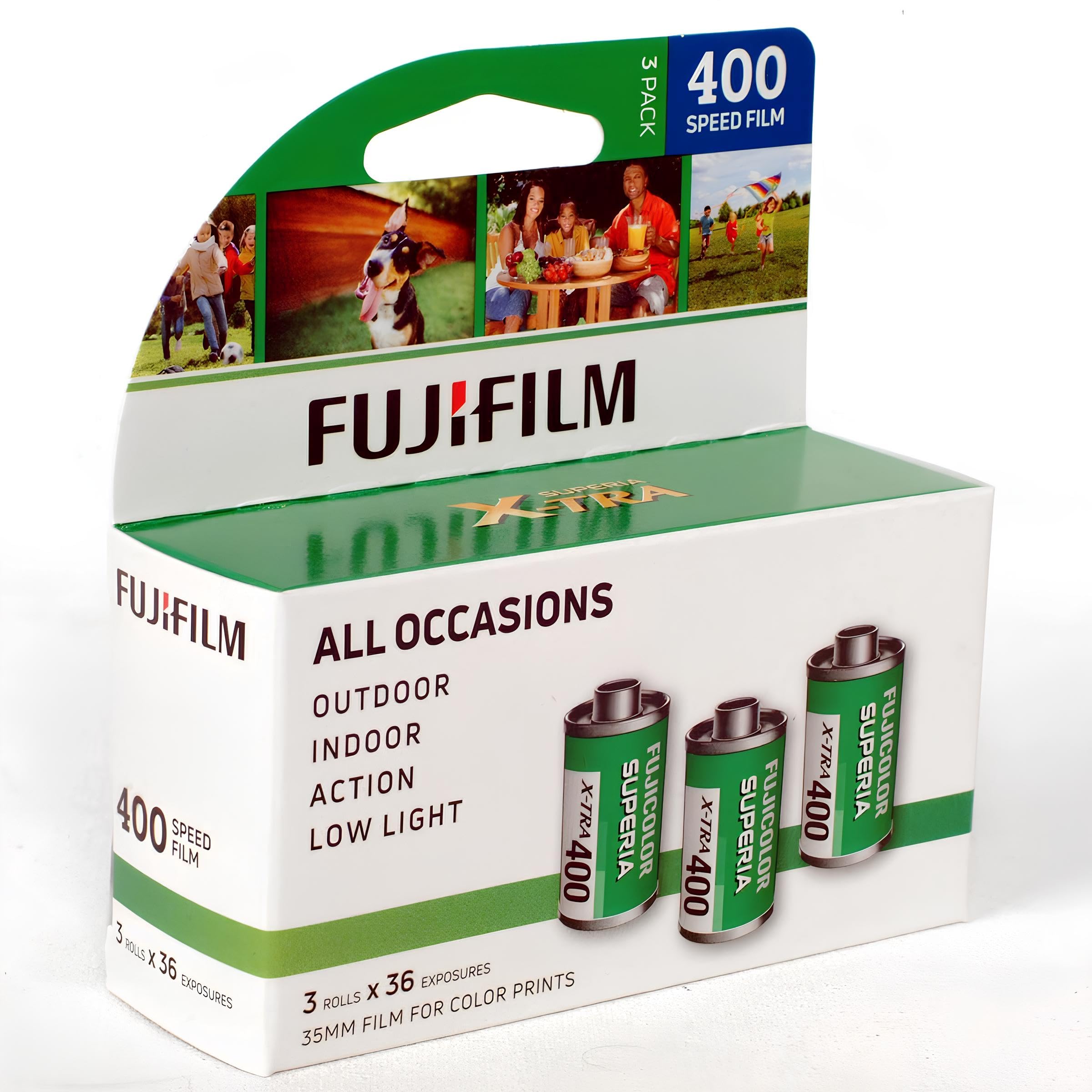 

FUJIFILM 35mm negative film SUPERIA shots 3 pack 242485 X-TRA400-36