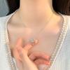 New Chinese Style Safety Lock Necklace Women's National Style China-Chic Light Luxury High Feeling Clavicle Chain