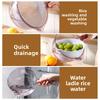 Kitchen Multifunctional Hand Wash Free Handle for Washing Vegetables Fruits and Draining Basket