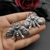 2pcs Big Moth Charm,Wiccan Jewelry Statement Pendant,Small Luna Moth Charms Pendant For Jewelry Making DIY Jewelry Findings