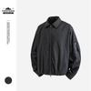 3QMODE Men's Trendy Streetwear Coach Jacket - Spring/Autumn Loose Lapel Workwear JK05