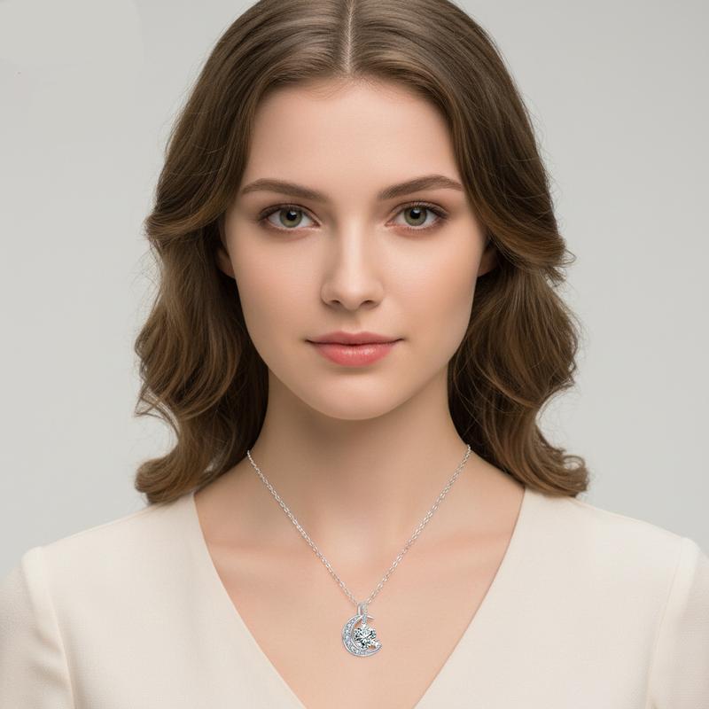 Barbie necklace Original design, shining stars and moon, temperament, niche and versatile, ins style, high-looking, romantic and exciting ZJYXL-HJ-226