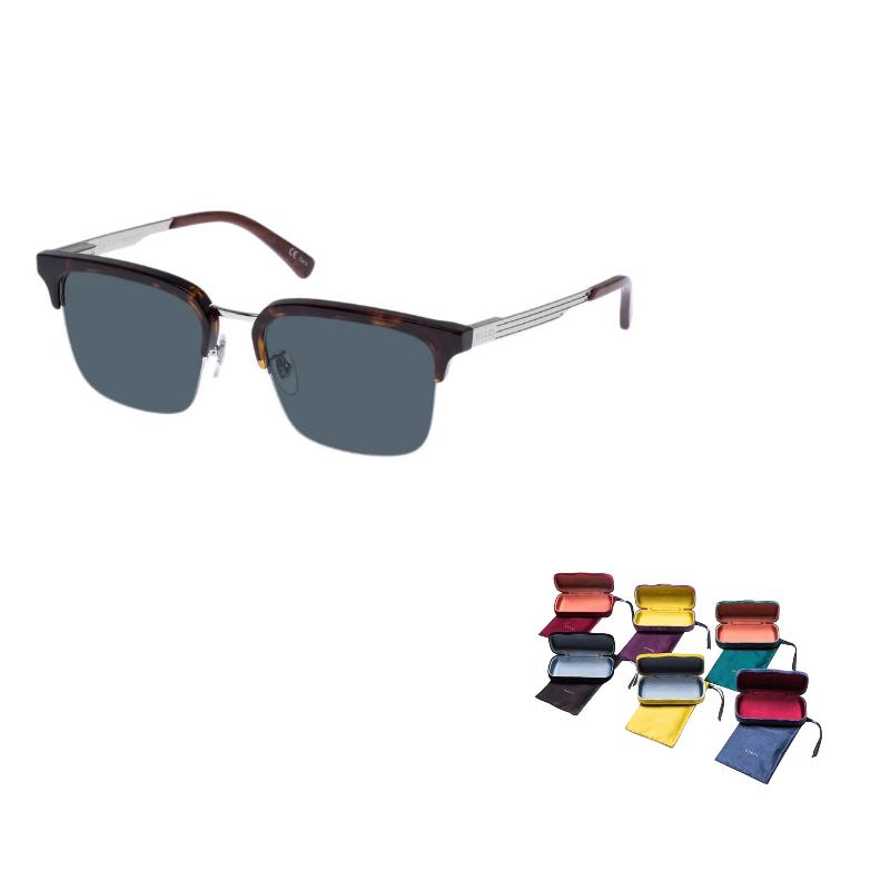Gucci Square Sunglasses With Logo Men Sunglasses Multicolor GG1226S00353