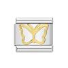Trendy Italian Charms Bracelet 26 English A-Z Letter Custom Gold Color DIY Jewelry Making Gift Hand Bangle Chain Jewellry