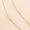 [14K gold] Emily Ball Chain Necklace