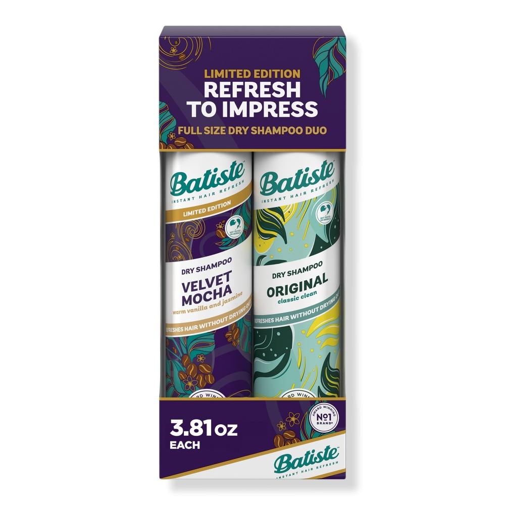 

Batiste Limited Edition Original Velvet Mocha Dry Shampoo Holiday Duo