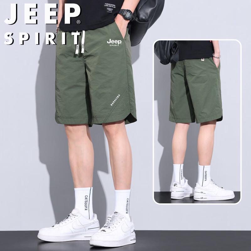 

JEEP SPIRIT Men s Summer Breathable Sports Beach Shorts 4XL