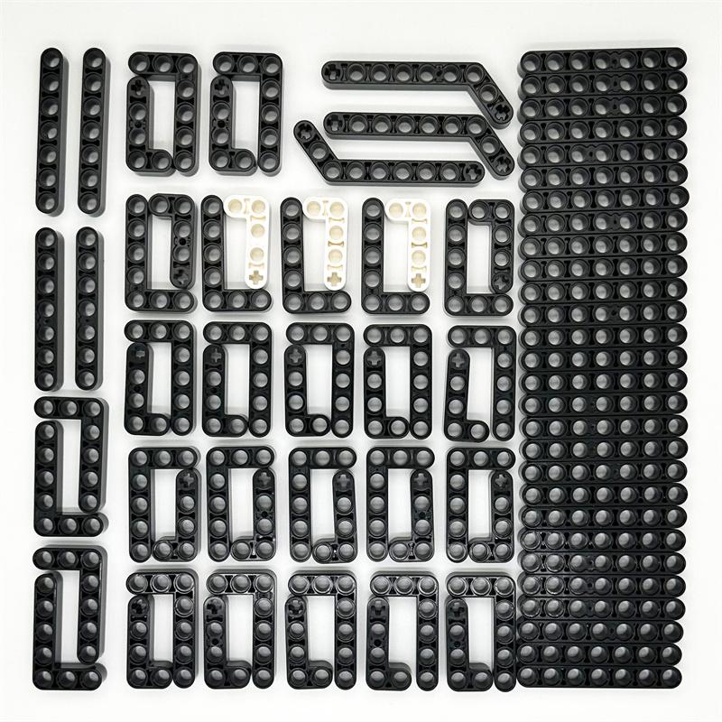 Building Blocks Bricks Technical Parts Pin Beam Liftarm Axle Connector Panel Gear Car Motorcycle Technology Set Toys