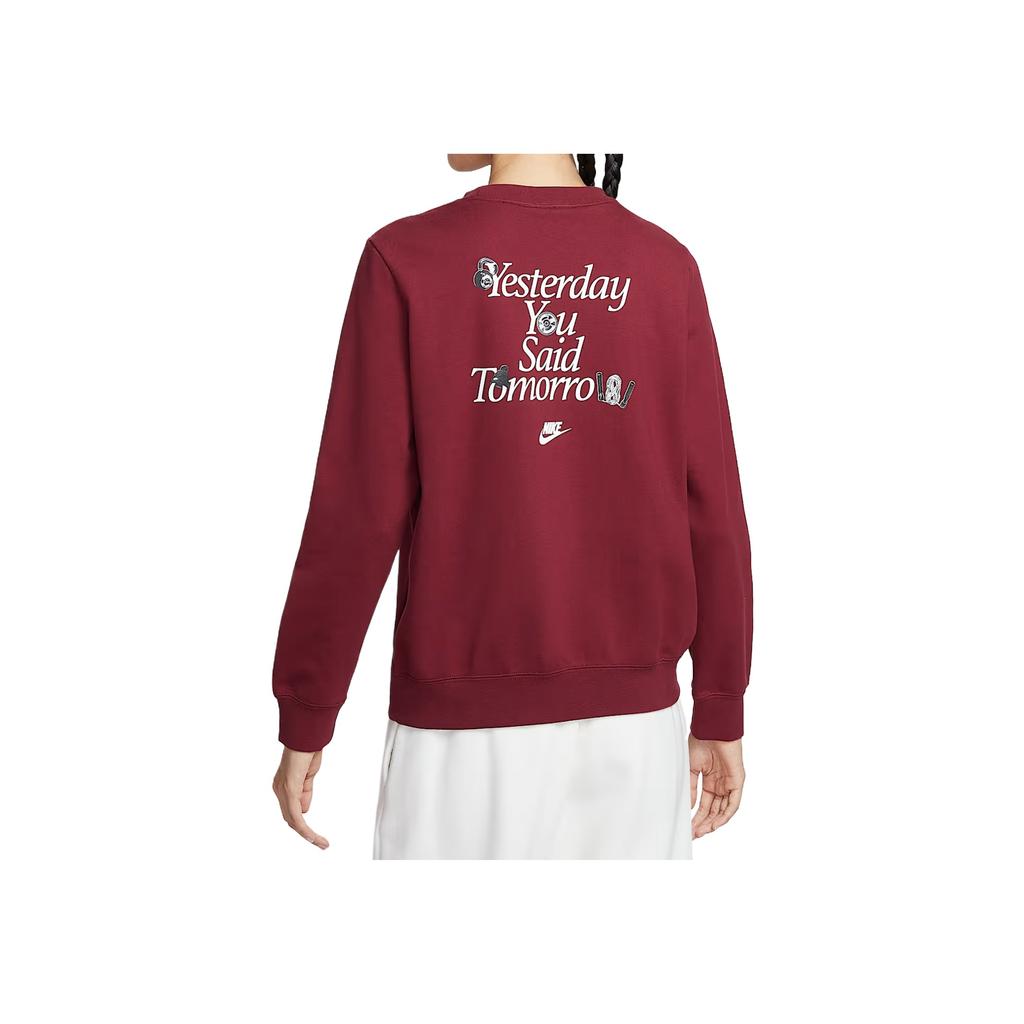 Nike Sportbekleidung Rundhals Langarm Bequemes Sweatshirt Damenoberteile IO7829677