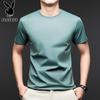 Men's Silk Blend Ice Silk Short Sleeve T-Shirt