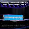 Yousheng PCIe 4.0 M.2 NVMe TLC SSD 64/128/256GB Maximum Read 7300MB/s Max Write 6800MB/s AI Computing Gaming Heavy Duty Workstations Internal Solid