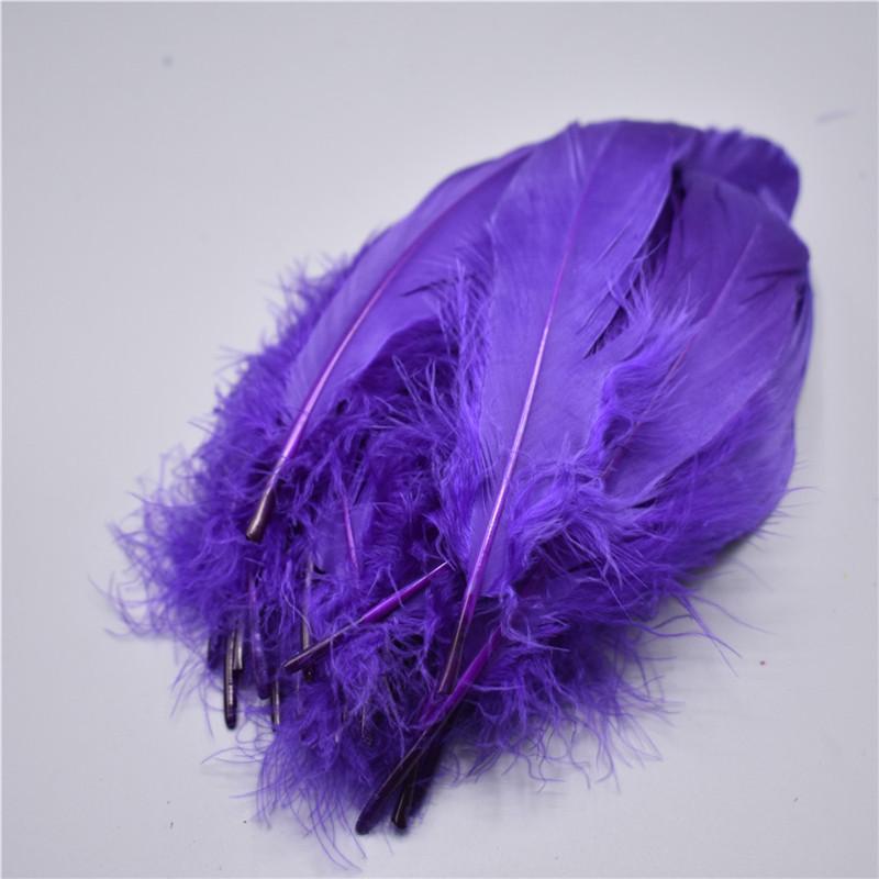Nature Peppermint Green Goose Nagoire Feathers For Crafts Plumes 5-7Inch/13-18Cm Jewelry Clothing Accessories Wedding Decoration
