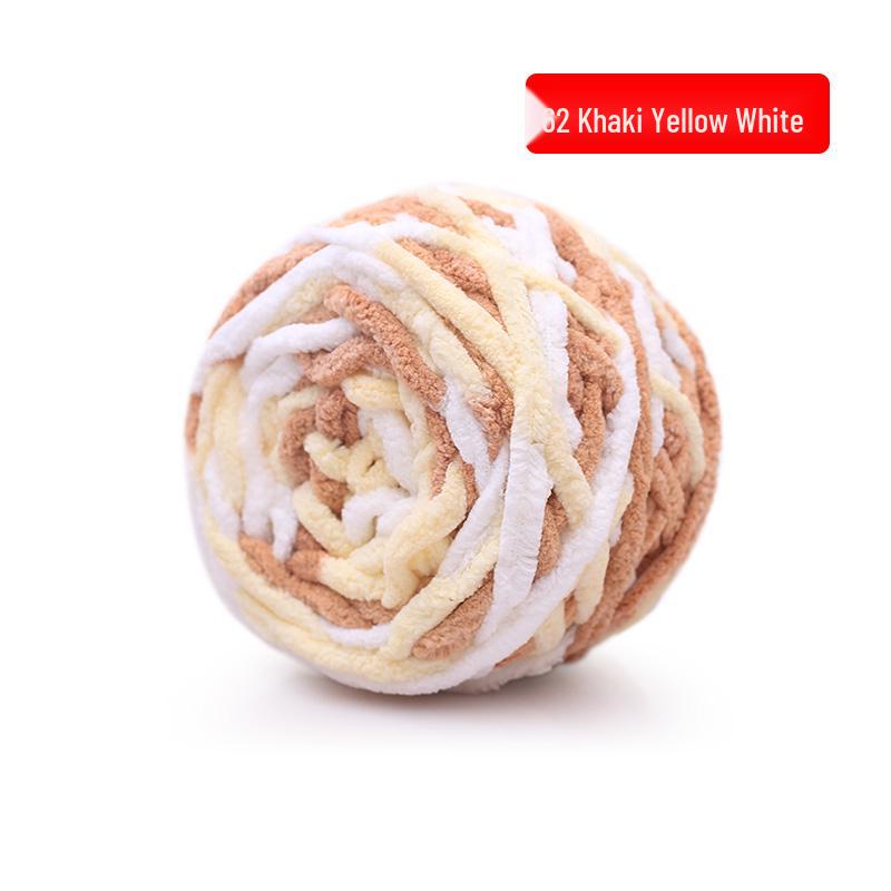 Ice Bar Chunky Soft Yarn for Hand-Knitted Scarves, Crochet Hooks, Slippers, and DIY Projects for Men and Women