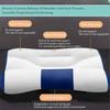 Cervical pillow breathable ergonomic pillow comfortable sleep height adjustable orthopedic cervical pillow suitable for bedroom