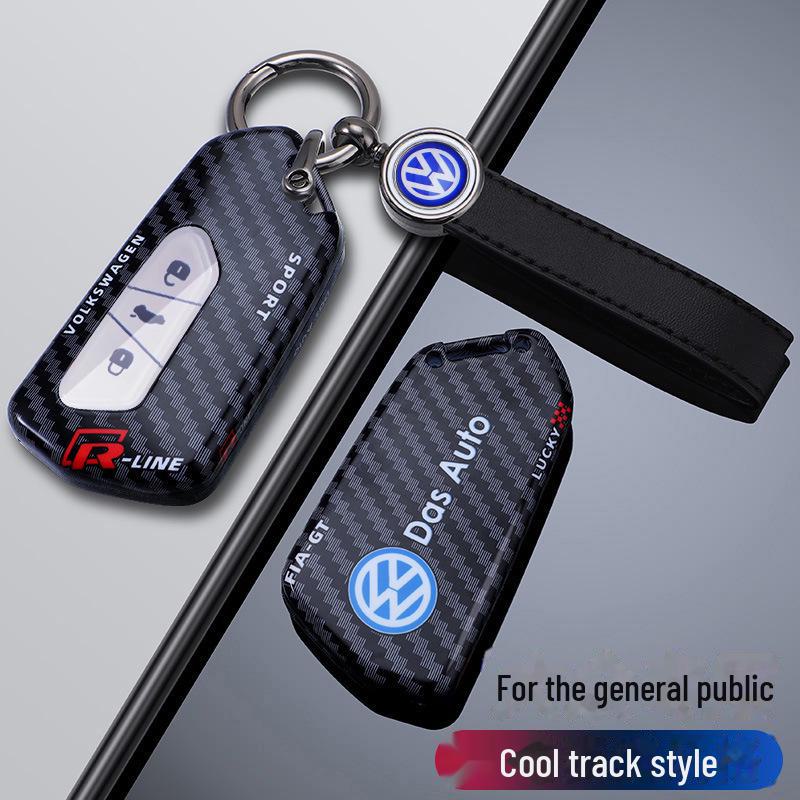 Volkswagen Lingdu L Nyckelskydd för Golf 8, Ang id3, id4, id6 - X Spänne design för kvinnliga förare.