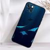 Animal Manta Ray Shockproof Case For iPhone 18 17 15 16 Pro Max 11 14 Plus 12 13 Mini 16e 17 Air Phone Cover
