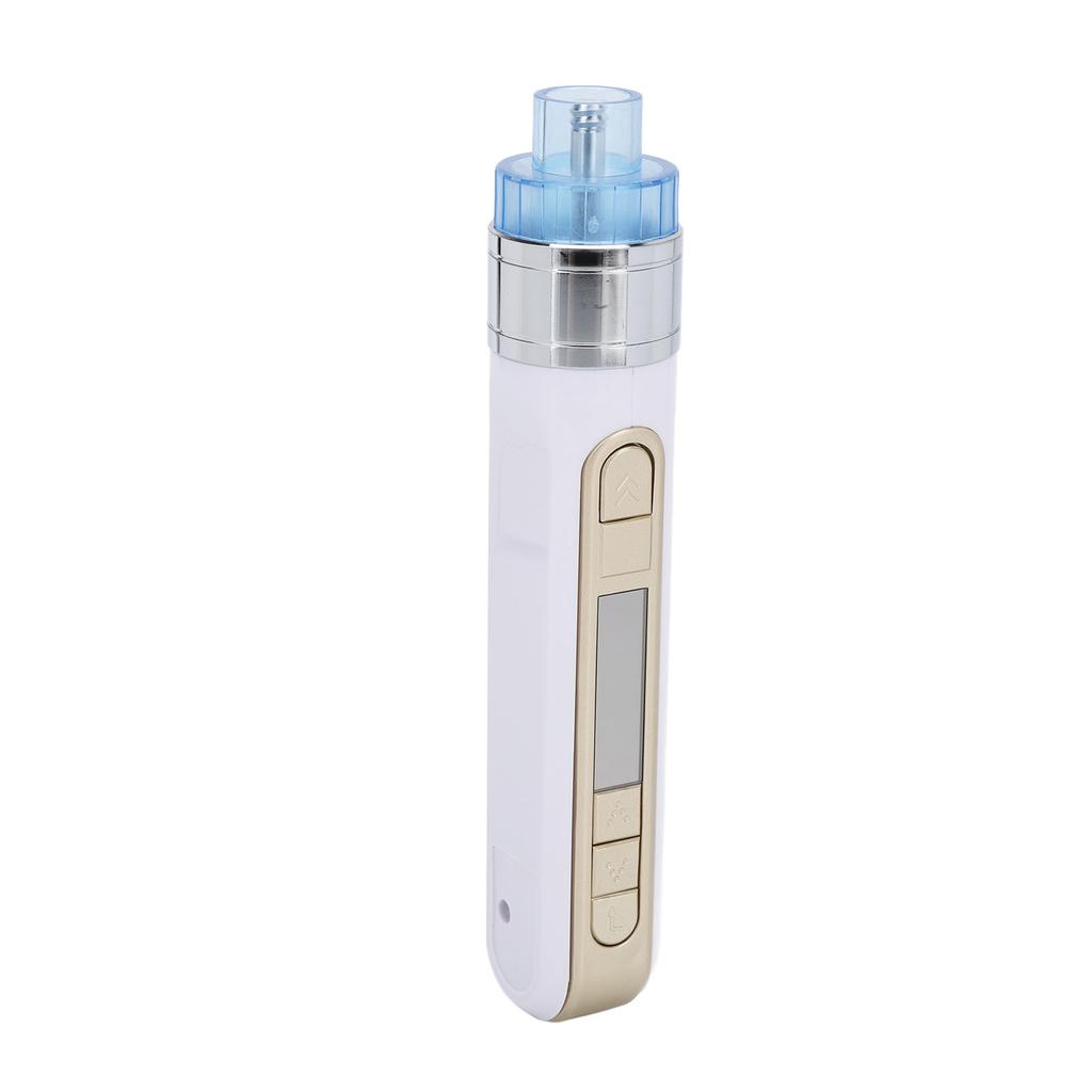 Skin Water Injection Pen Moisturizing Wrinkle Removal Serum Injection Beauty Device Gold 100‑240V US Plug
