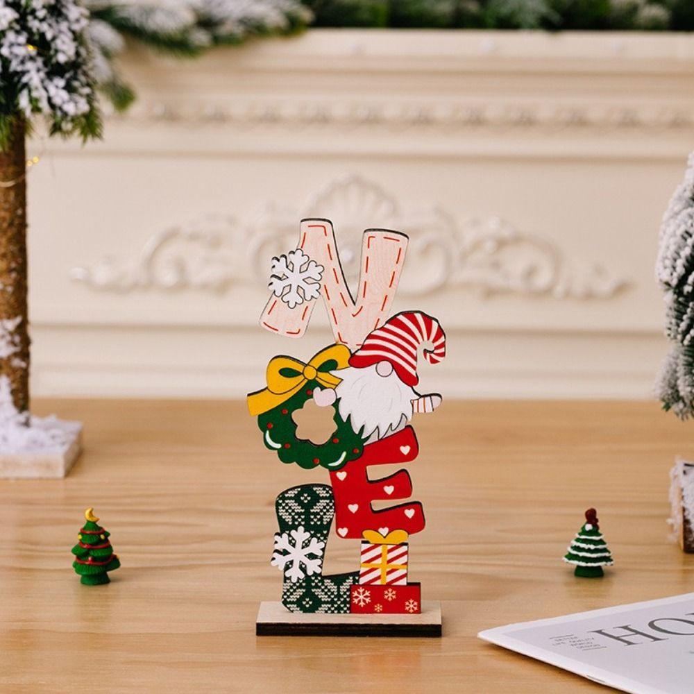 Home Handicrafts Bedroom Jigsaw Ornaments Kit Desktop Ornaments Christmas Decoration Children Toys