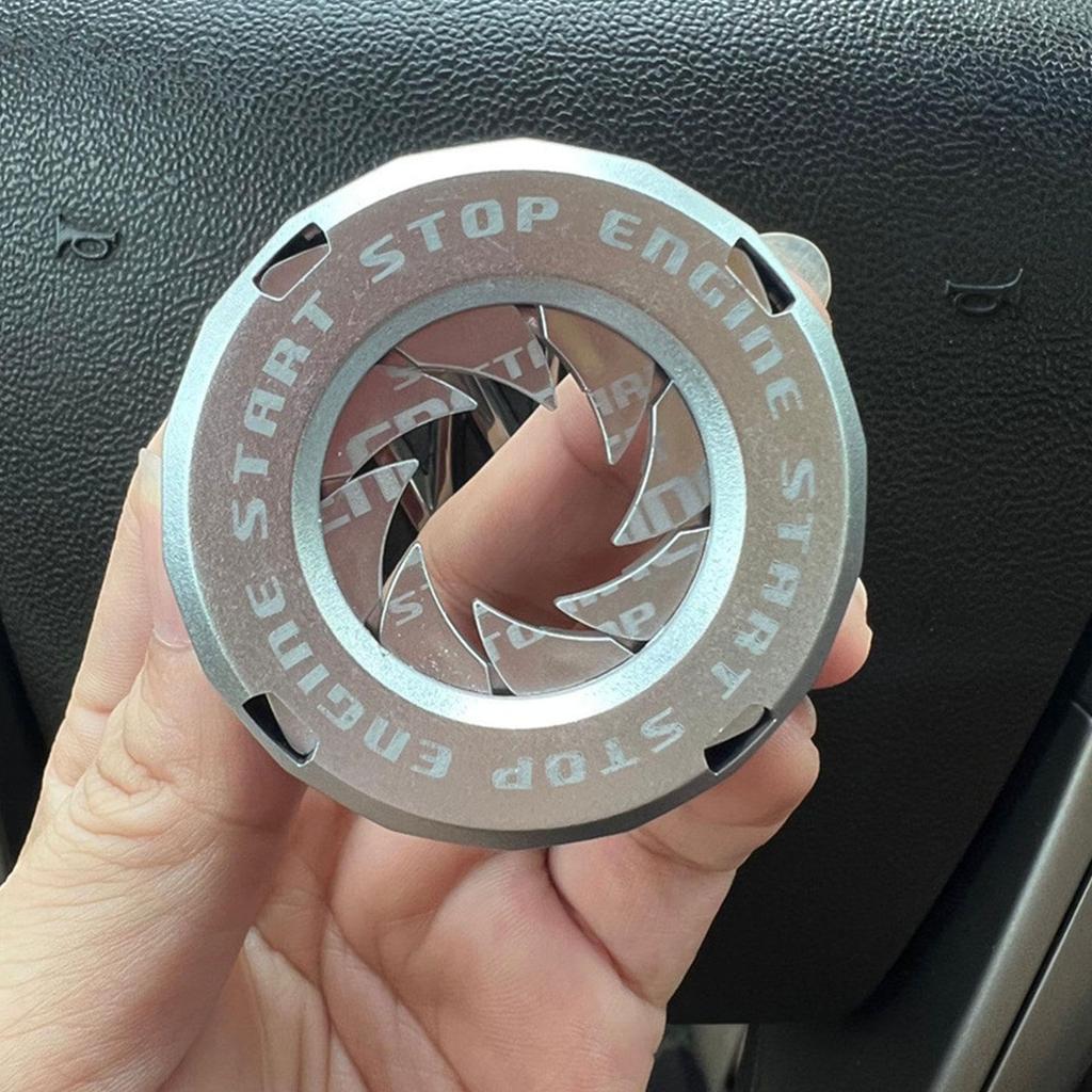 Engine Start Stop Button Cover | Universal Motorcycle Ignition Cover - Spin Ignition Protective