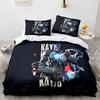3D Print Game Neon Valorant Beddengoed Set Dekbedovertrek Bedset Dekbedovertrek Kussensloop Dekbed King Queen Size Jongens Volwassenen Beddengoed