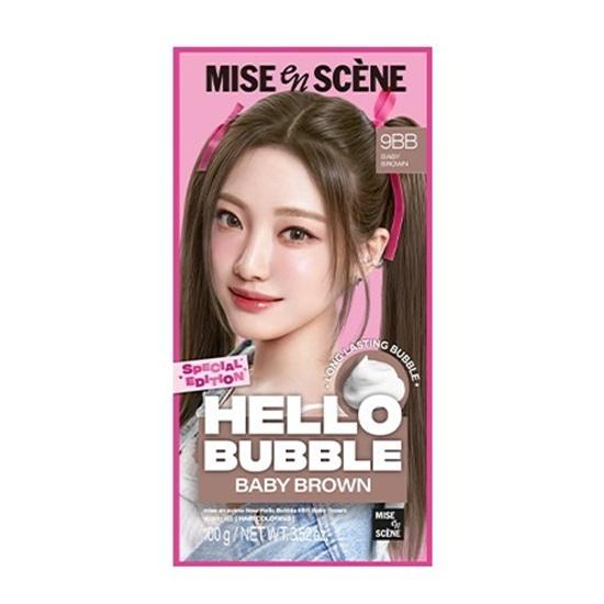 MISE En SCÈNE Hello Bubble Foam Hair 21 Color 100g with AESPA + Optional Self Hair Dye Kit