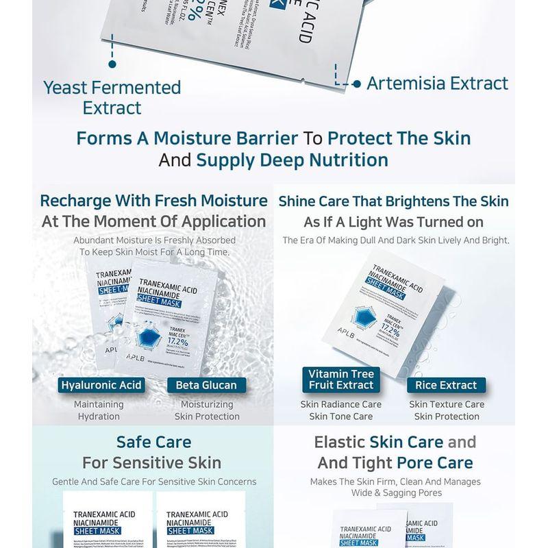APLB - Tranexamic Acid Niacinamide Sheet Mask Set