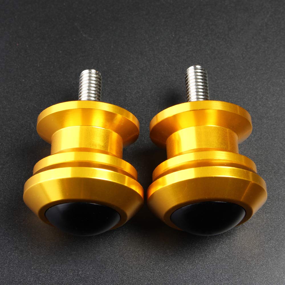 6MM M6 *1.5 CNC Aluminium Motorrad Schwingarm Slider Für Yamaha YZF R1 R3