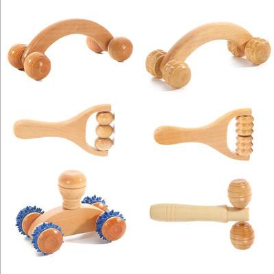 Portable Qiaomu Roller Massager for Meridians, Back, and Legs