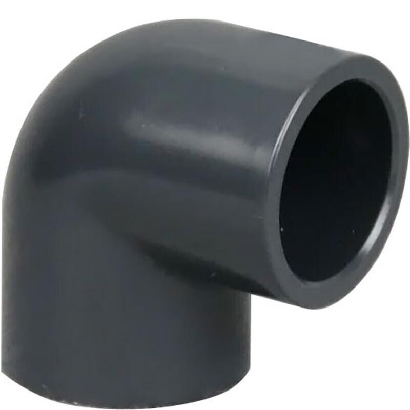 PVC 90-Degree Water Pipe Elbow Fitting