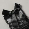 Lace Lolita Mesh Thigh High Stockings Over-The-Knee Bowknot Stockings Ultra-Thin Long Black And White Classic Color Stockings