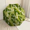 1PC Lily of the valley Umbrella-8-Rib Reinforced Portable Folding Travel Suitable for All Seasons Outdoor Daily Use-Z0479