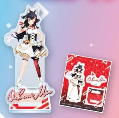 Ogami Mio Akrylowy Stojak Kostium Początkowy 1st Nonstop Story Oficjalny Merch Hololive fes.