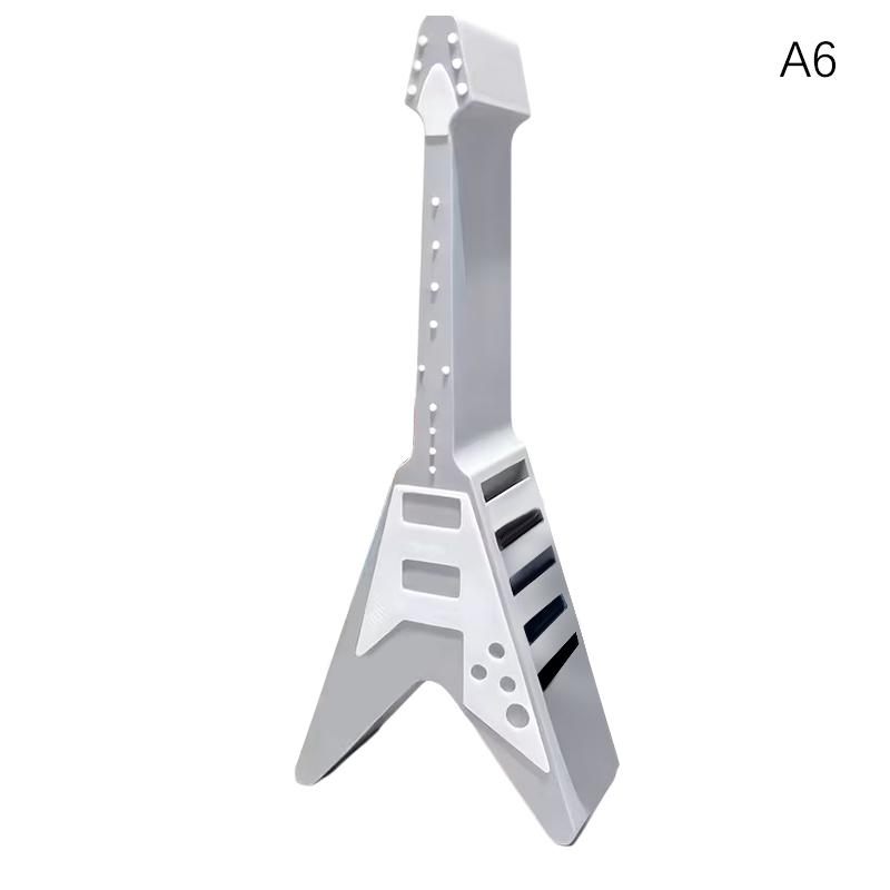 

Держатель для гитарных медиаторов на 10 слотов, форма гитары, пластиковый органайзер для медиаторов, экономия места, для электрогитар, акустических гитар, классических гитар A6