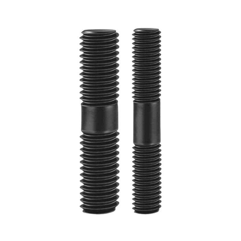 

Высокопрочные двусторонние шпильки с полной резьбой 35CrMo класса 8.8, черное оксидирование, для химической промышленности M6: 40-200mm