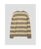 8SECONDS Multi-Stripe Brushed Round Knit Beige