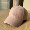 Spring And Summer Small Embroidery Soft Top Baseball Cap Female Big Head Circumference Showing Face Small Wide Brim Cap Male