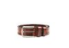 Men's Retro Business Belt - Genuine Cowhide Leather with Alloy Pin Buckle and Embossed Design