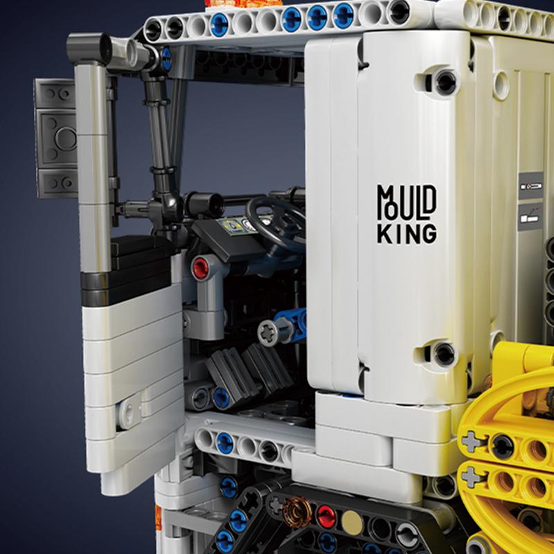 MOLD KING 19003 Camion Tehnic Jucării pentru copii APP&RC Basculantă pneumatică