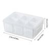 Compartment Refrigerator Storage Box with Lid Home Fridge Fresh-keeping Box
