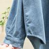 Long-sleeved Shirt Women Winter Thickened Loose Casual Medium-length Solid Color Button Cardigan Shirt
