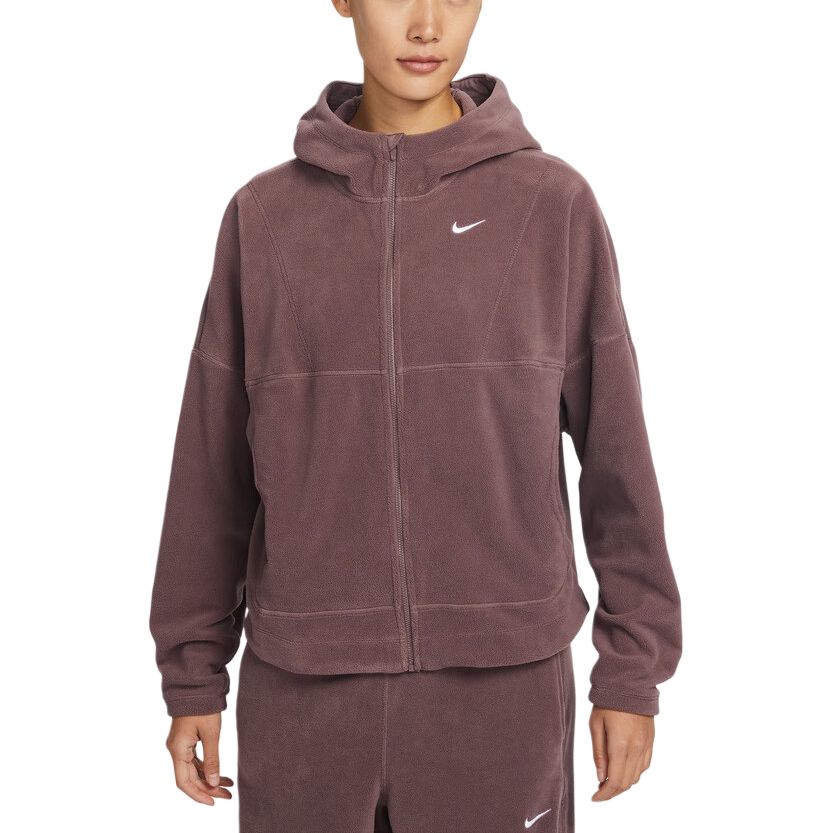 Nike Sports Training Casual Hooded Zipper Fleece Jacket Women jackets HV3699502 L