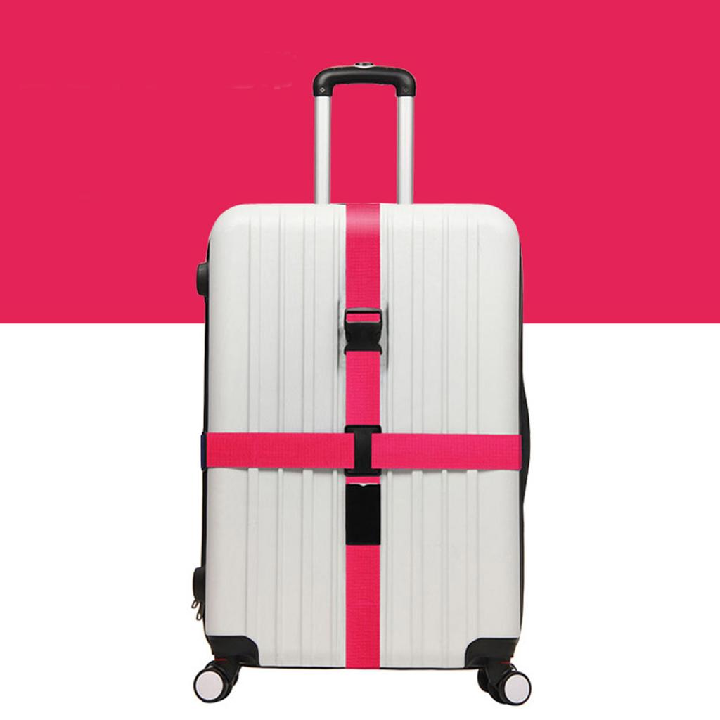 Adjustable Suitcase Belt Practical Luggage Strap Packing Strap with Quick Release Buckle Travel Accessories for Suitcase