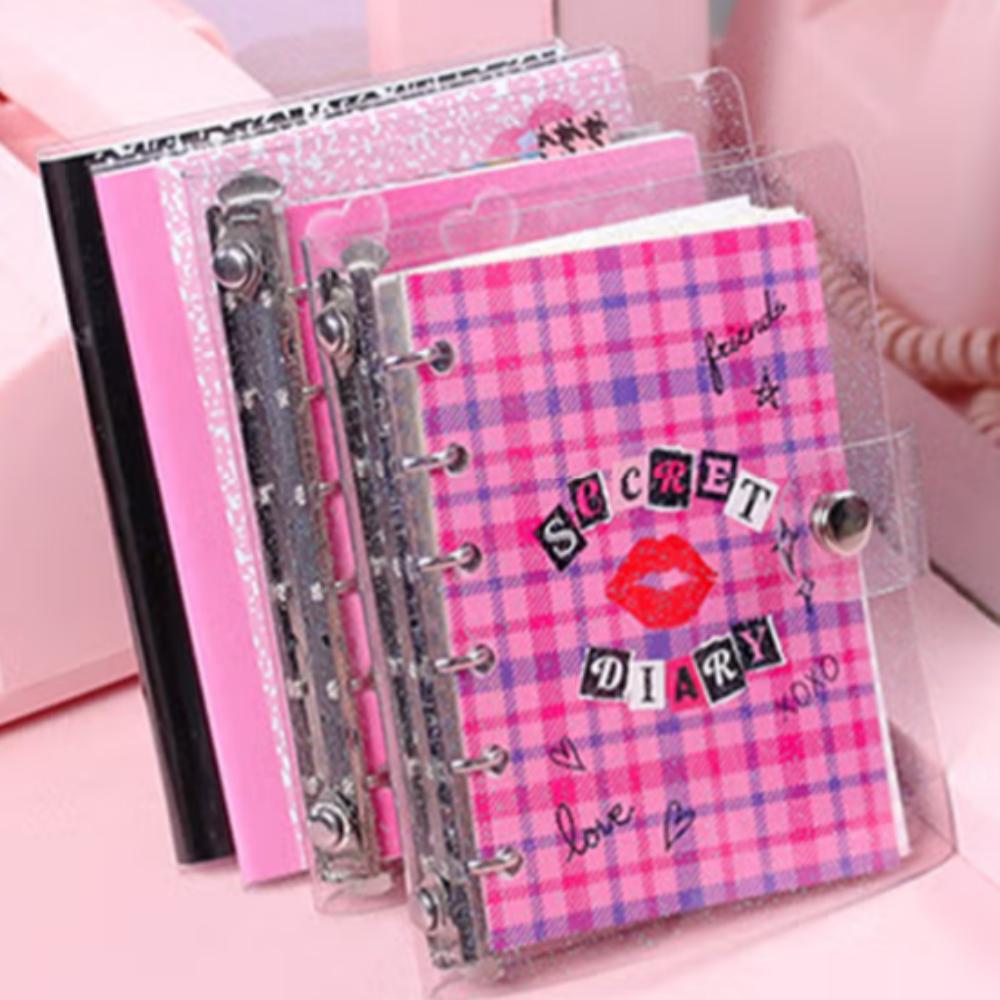 High Teen 6-hole Check Inner Notebook 80 Sheets