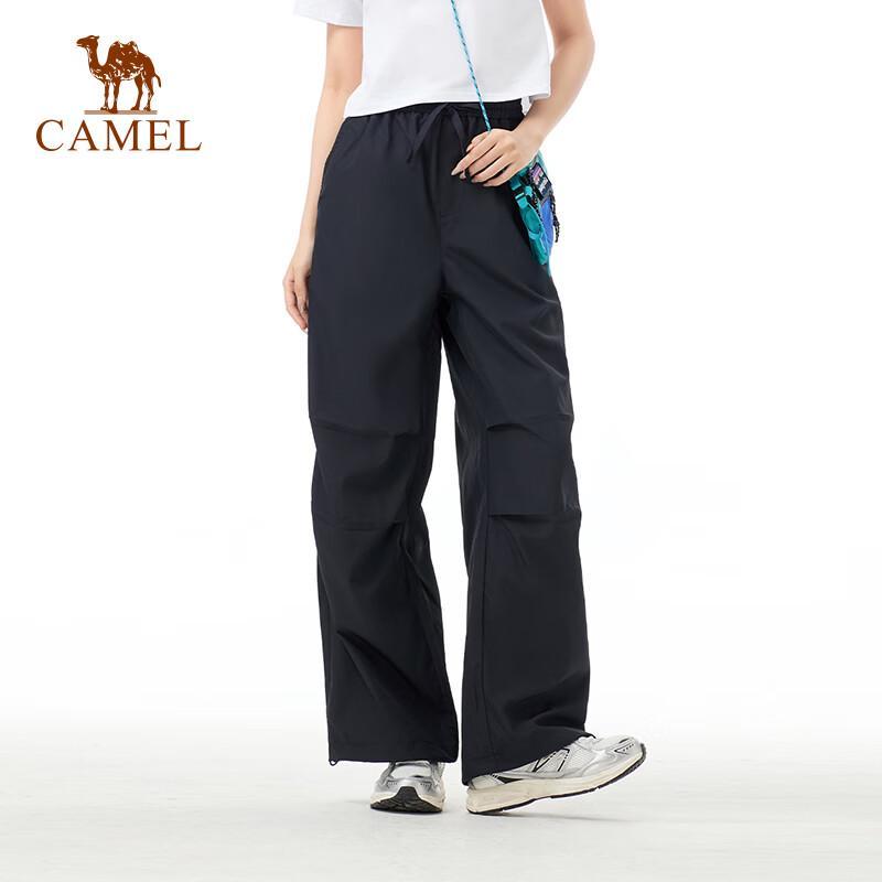 Camel Outdoor Quick-Dry Straight-Leg Cargo Pants