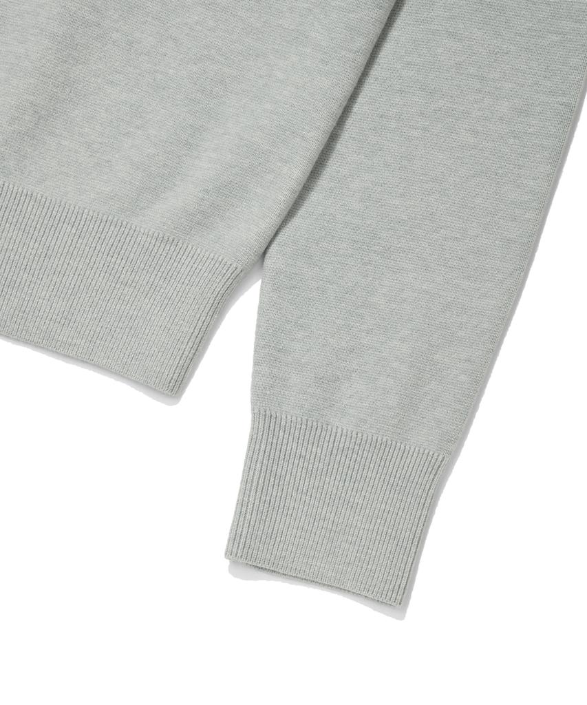 Wacky Willy Women'S Lily Wappen Round Neck Cardigan Gray