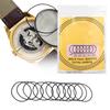 200pcs O Ring Waterproof Rubber Seal Watch Back Cover Seal Gaskets Repairing Tool(0.7mm )