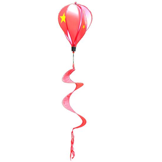 Sequin Wind Spinner Funny Rotating Stylish Spiral Balloon Windmill Ornament for Decoration