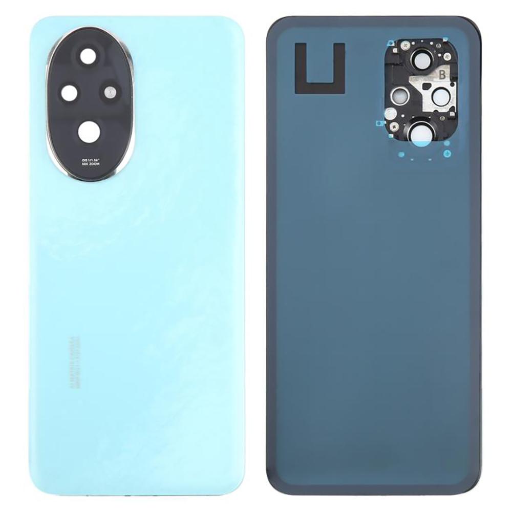 For Honor 200 5G Back Battery Housing Cover with Camera Ring Lens Cover Spare Part (Without Logo)