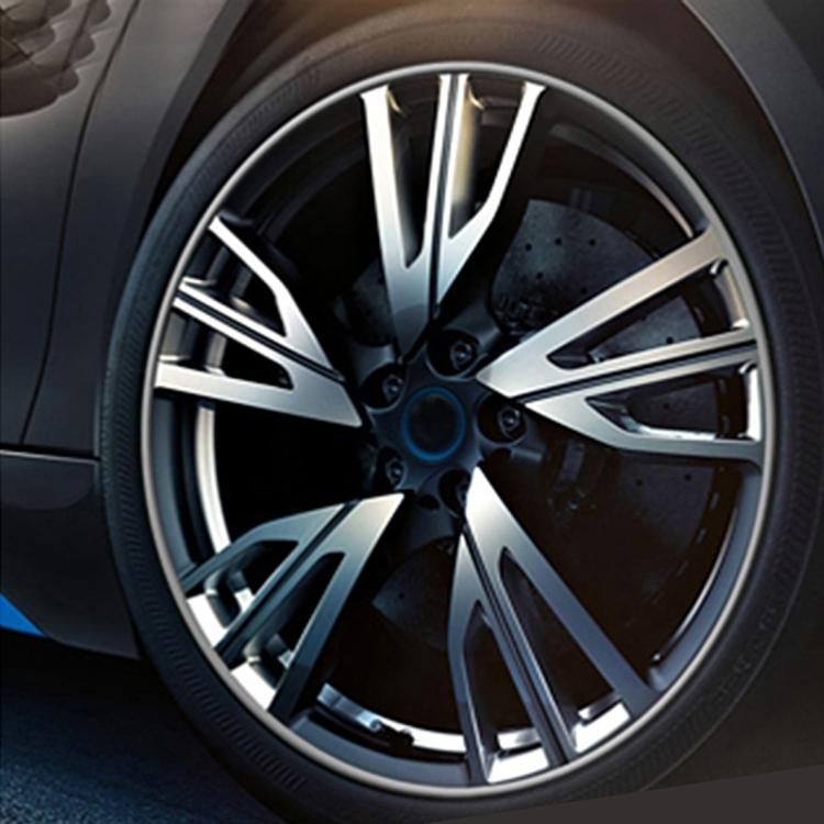 Universal Decorative Scratchproof Stickup 8M Flexible Car Wheel Hub TRIM Mouldings Decoration Strip